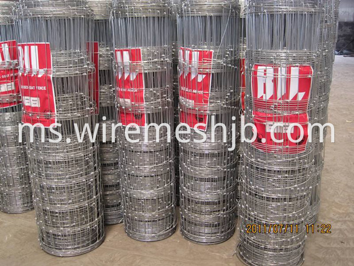 Galvanized Field Fence